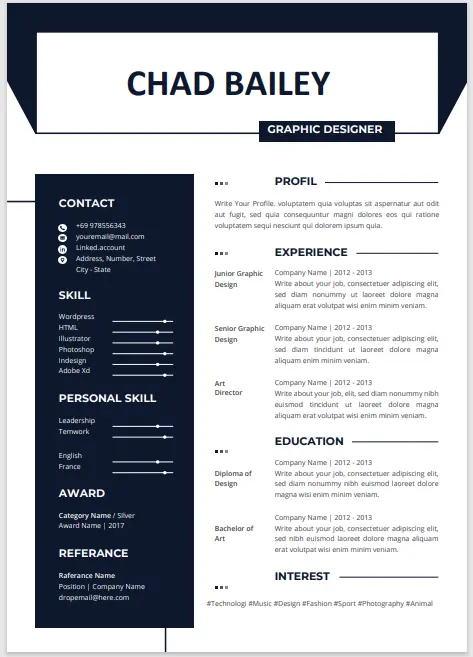Featured resume professional